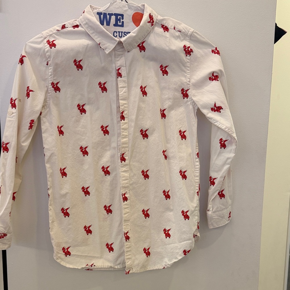 Denim & Flower Ricky Singh Kids Santa Claus Shirt